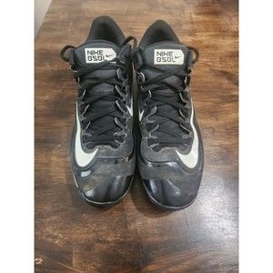 Nike Huarache BSBL Cleats 2015 Men's Size 11 Black/White